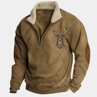 Darven | Sweter z Łosiem Północnym