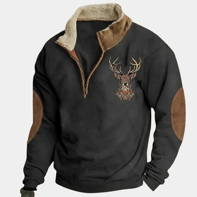 Darven | Sweter z Łosiem Północnym