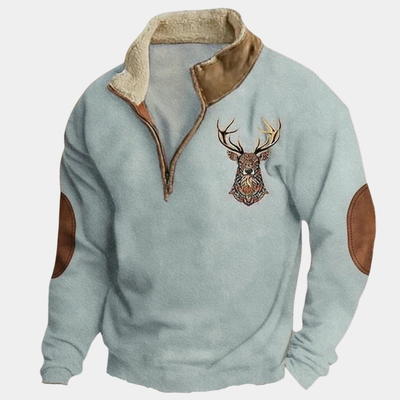 Darven | Sweter z Łosiem Północnym